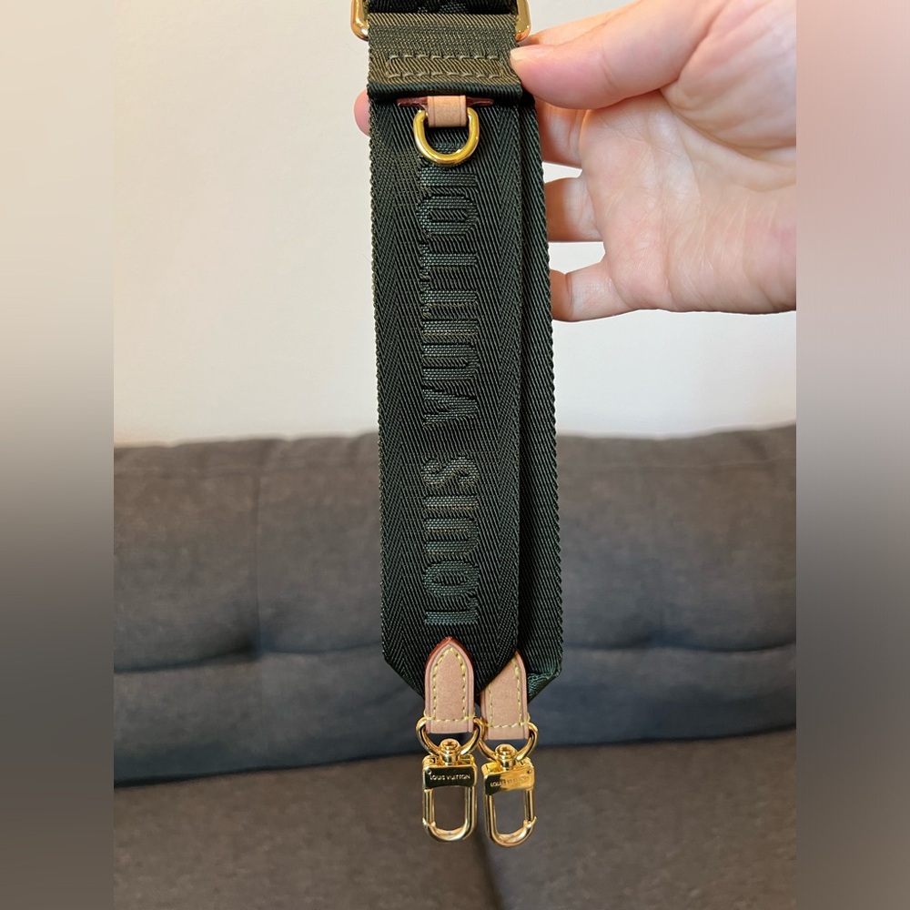 ❌SOLD❌ Louis Vuitton Multi Pochette Accessories Strap in Khaki - Picture 7 of 14